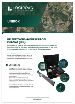 Unibox : Mesure du profil en long