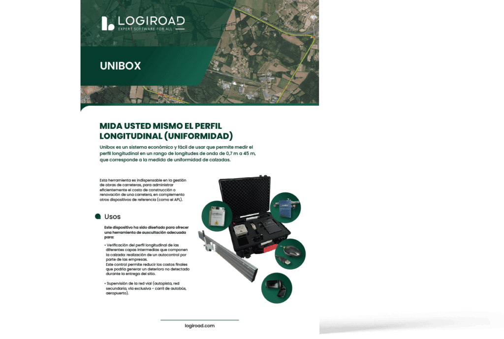 sistema de medición de perfiles longitudinales Unibox