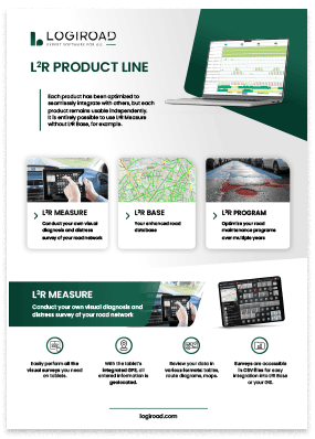 brochure of L2R by logiroad