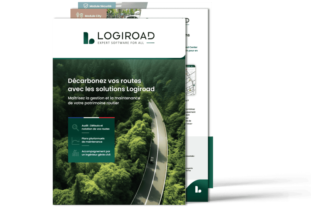 Visuel de toutes les borchures de Logiroad