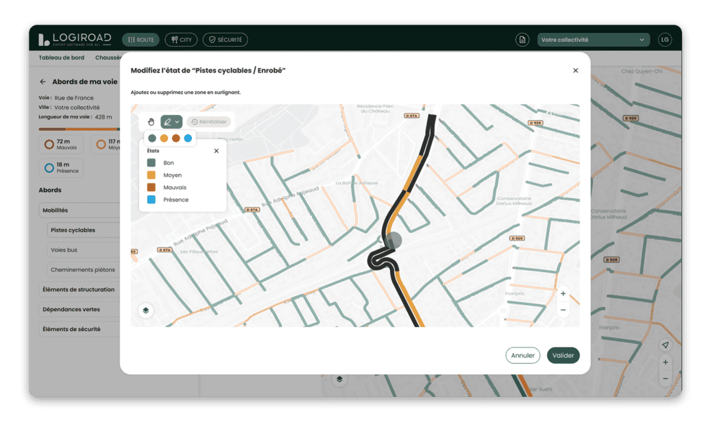 Inventaire abords de voie
