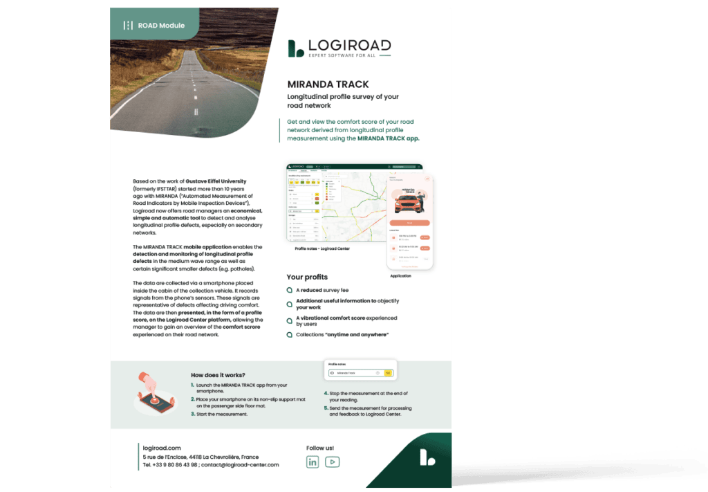 Miranda Track leaflet