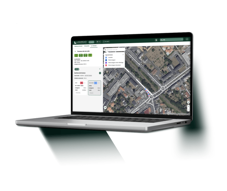 Logiroad-Center-Route interface